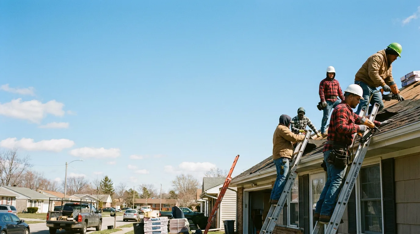 Roofing in College Corner, OH near me